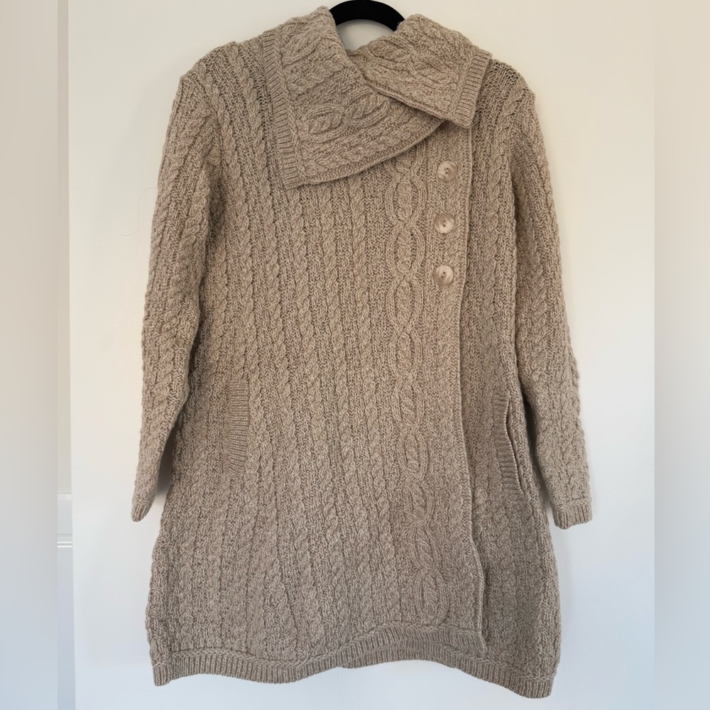 Aran Sweater Coat